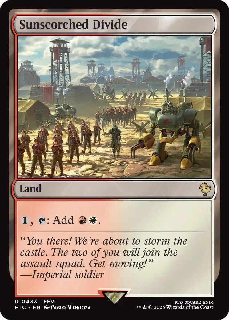 Image for Sunscorched Divide (433) (FIC) - Magic: The Gathering