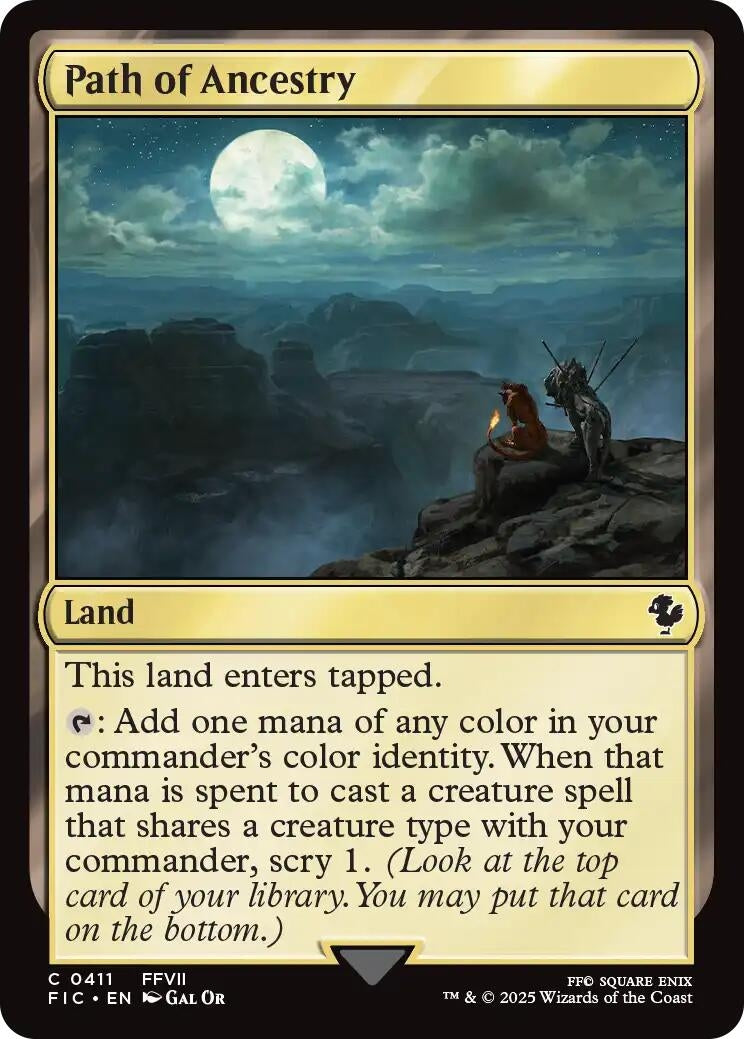 Image for Path of Ancestry (411) - Magic: The Gathering