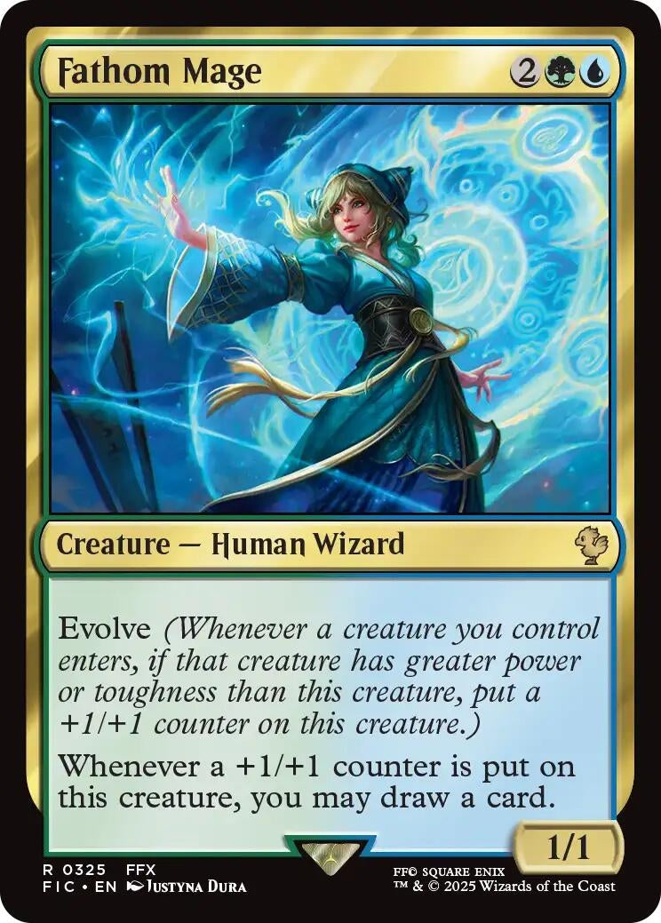 Image for Fathom Mage (325) - Magic: The Gathering