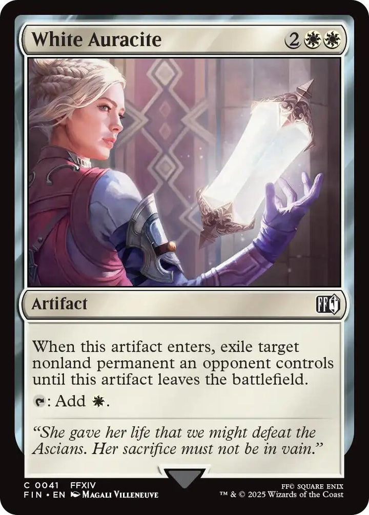 Image for White Auracite (41) - Magic: The Gathering