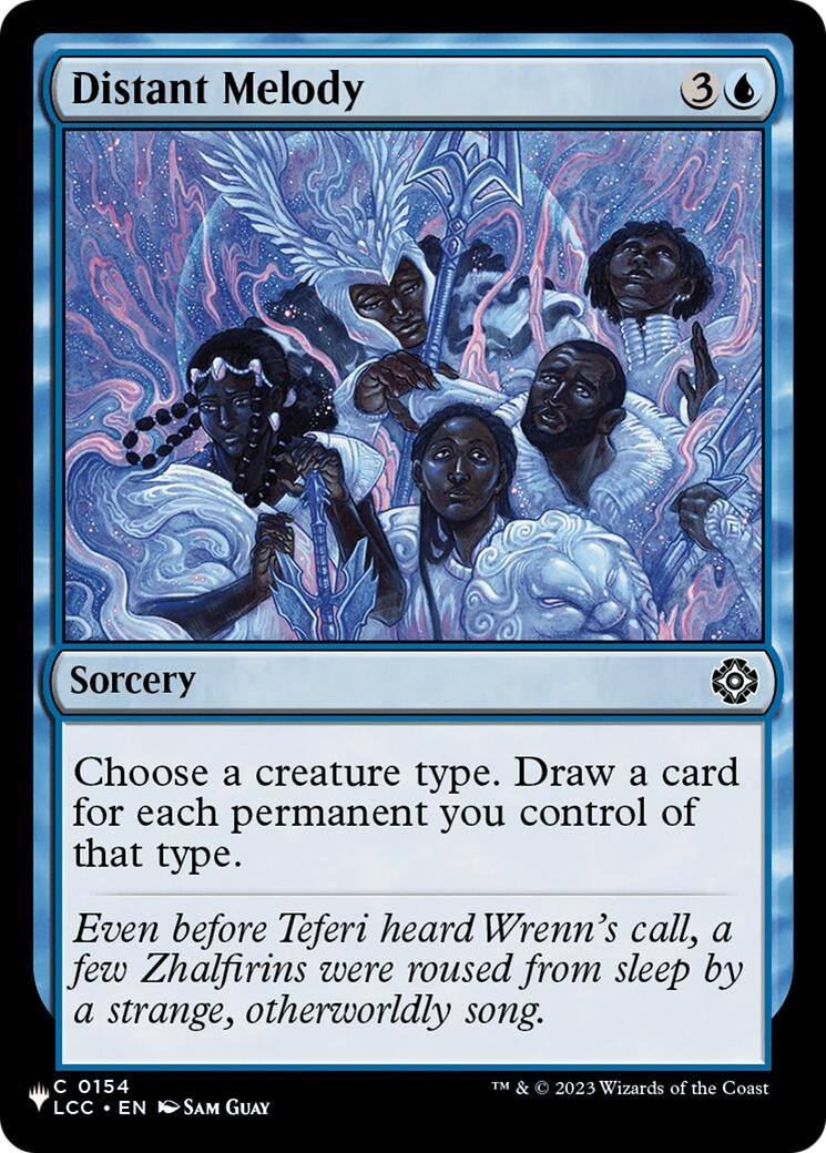 Image for Distant Melody (154) (LIST) - Magic: The Gathering