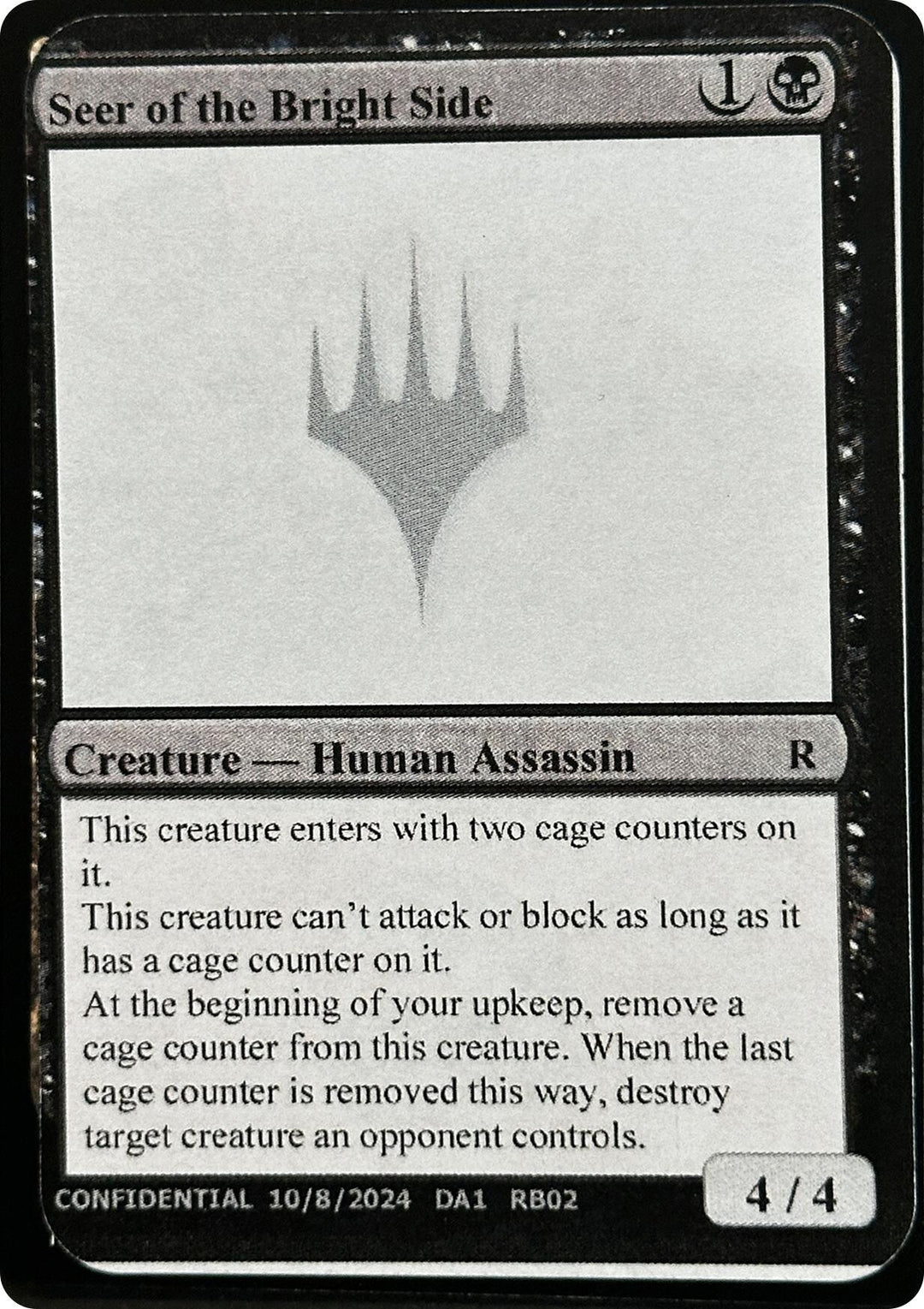 Image for Seer of the Bright Side (UNK) - Magic: The Gathering