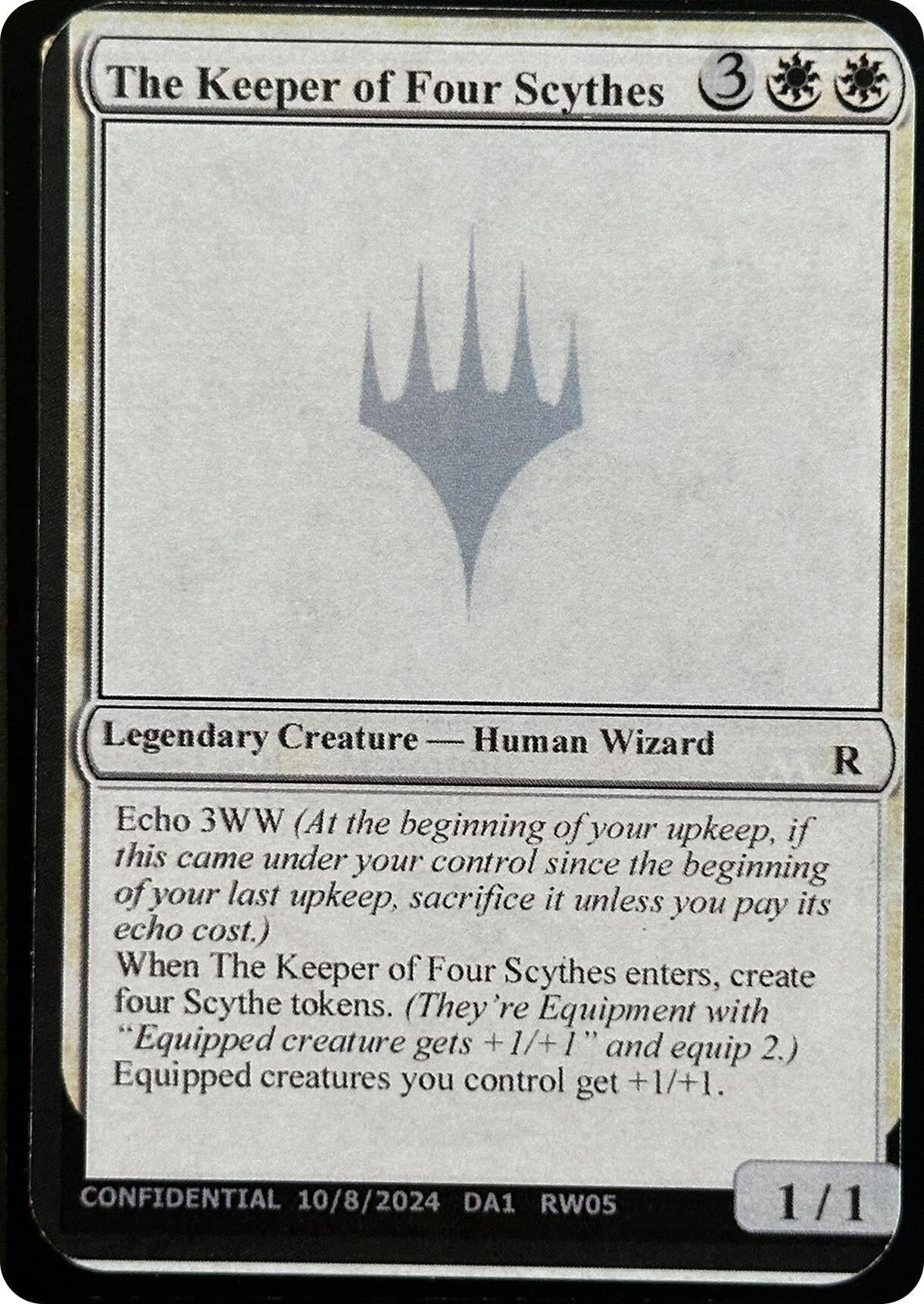 Image for The Keeper of Four Scythes - Magic: The Gathering