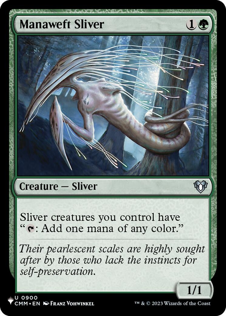 Image for Manaweft Sliver (CMM) (900) - Magic: The Gathering