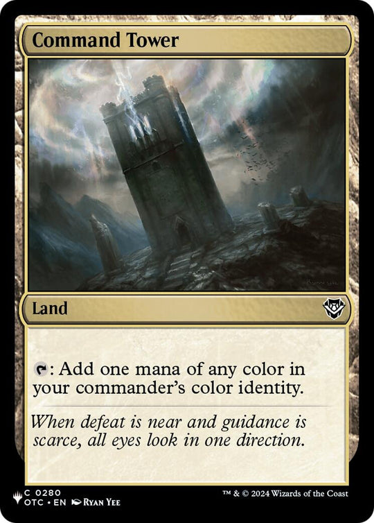 Image for Command Tower (OTC) (280) (LIST) - Magic: The Gathering