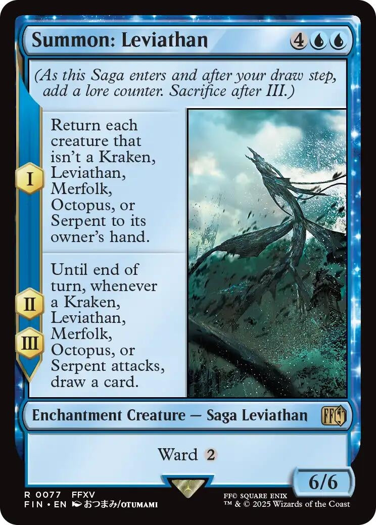 Image for Summon: Leviathan (77) - Magic: The Gathering