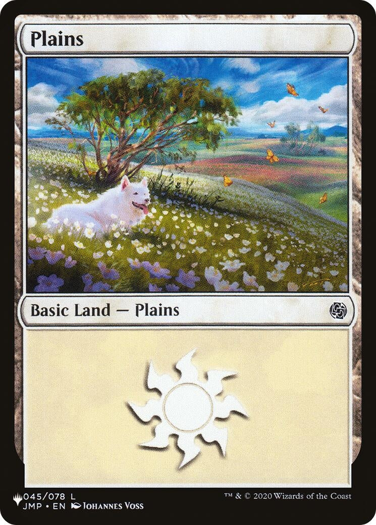 Image for Plains (045) (JMP) (045/078) (LIST) - Magic: The Gathering
