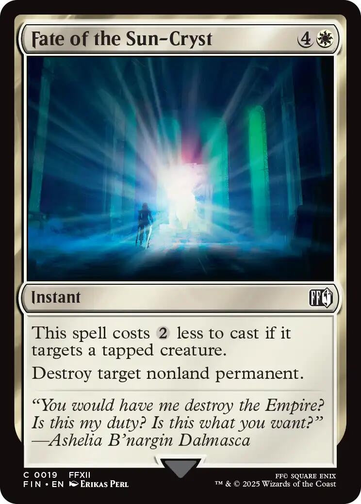 Image for Fate of the Sun-Cryst (19) - Magic: The Gathering