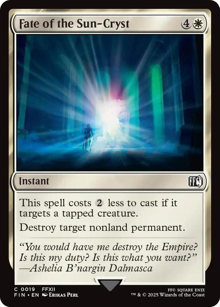 Image for Fate of the Sun-Cryst (19) - Magic: The Gathering