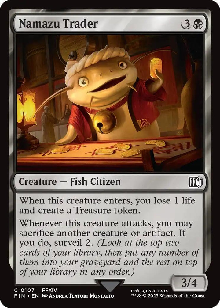 Image for Namazu Trader (107) - Magic: The Gathering