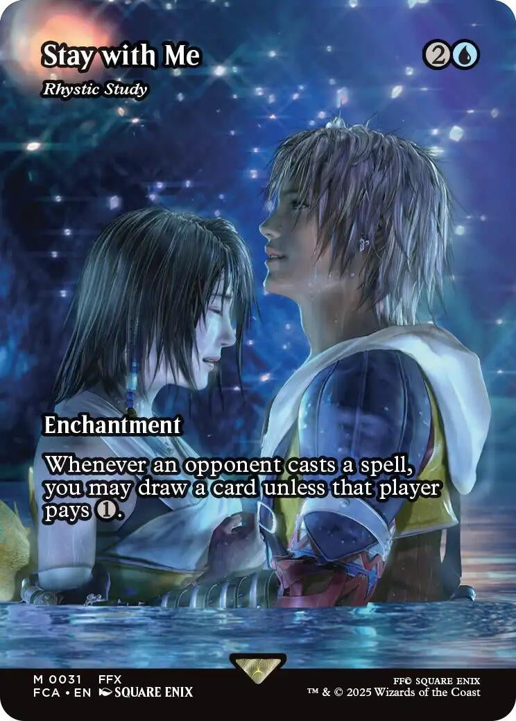 Image for Stay with Me - Rhystic Study (Showcase) (31) - Magic: The Gathering