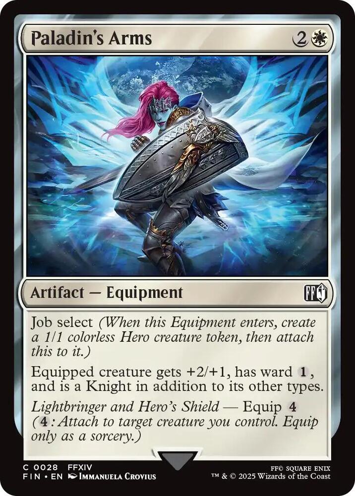 Image for Paladin's Arms (28) - Magic: The Gathering