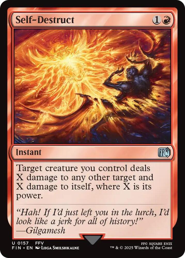 Image for Self-Destruct (157) - Magic: The Gathering