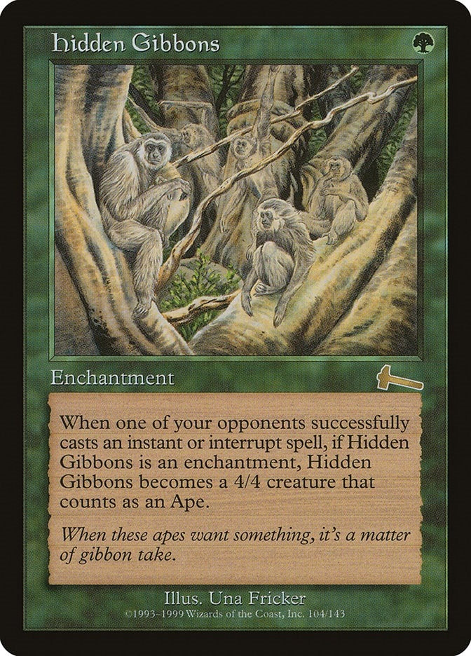 Image for Hidden Gibbons (104) - Magic: The Gathering