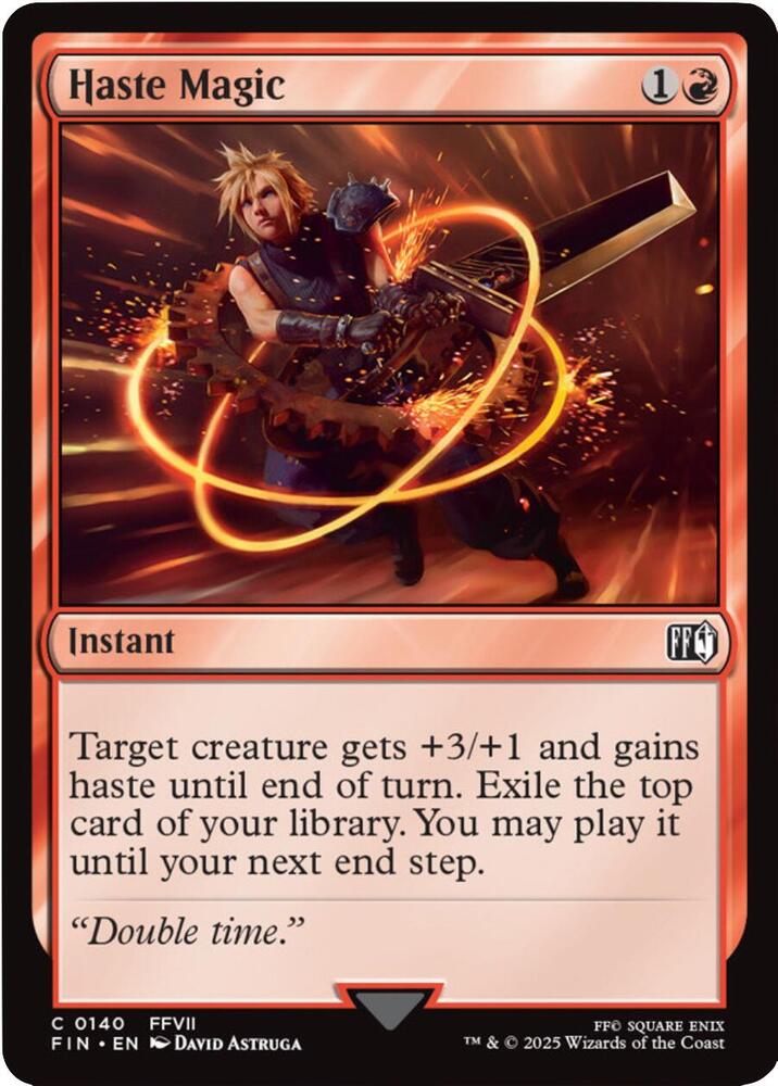 Image for Haste Magic (140) - Magic: The Gathering