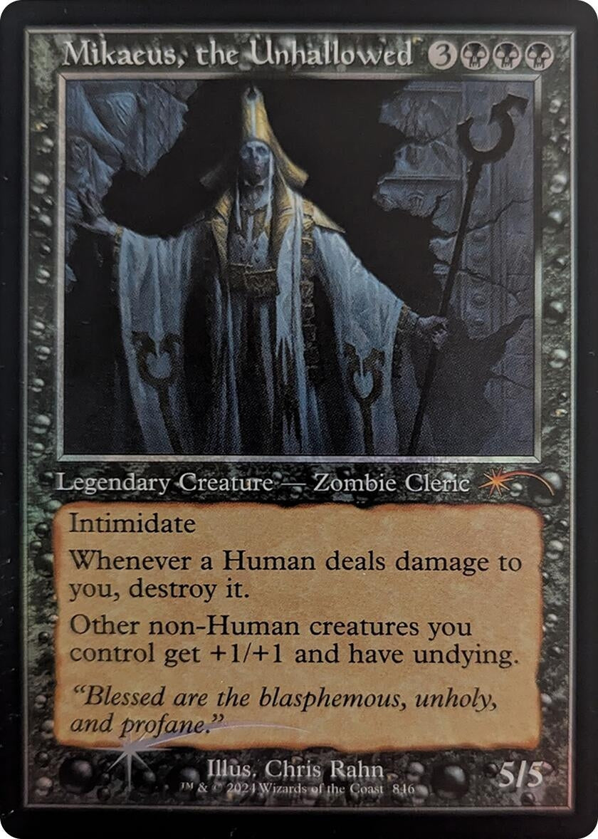 Image for Mikaeus, the Unhallowed (Retro Frame) (846) - Magic: The Gathering