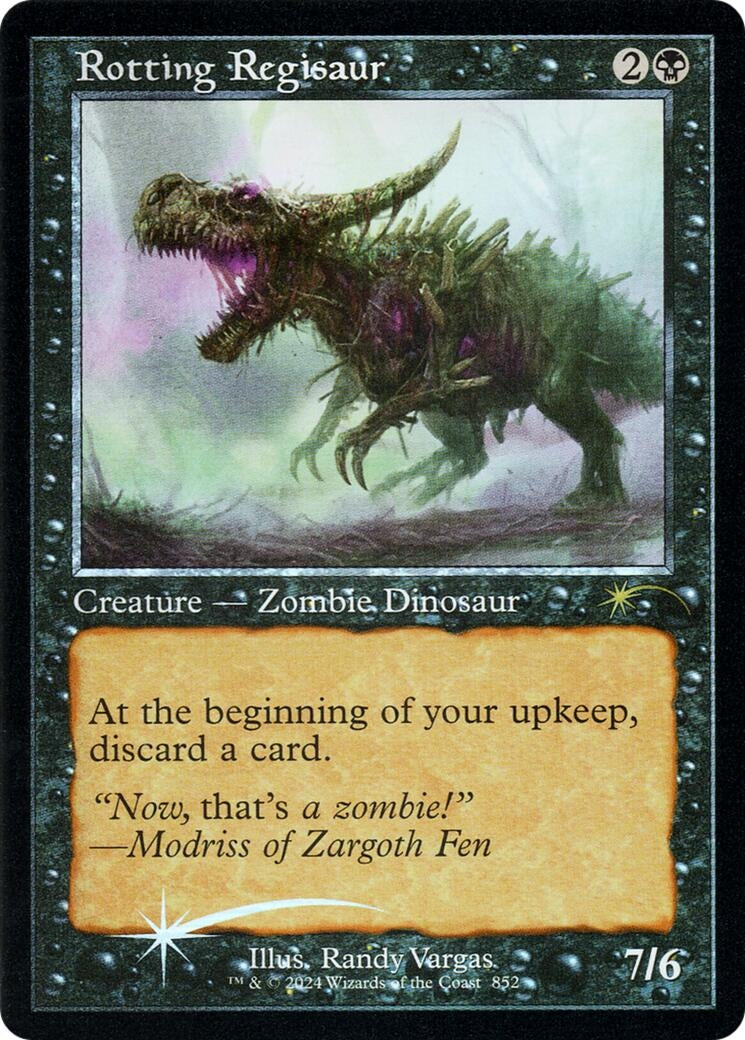 Image for Rotting Regisaur (Retro Frame) (852) - Magic: The Gathering