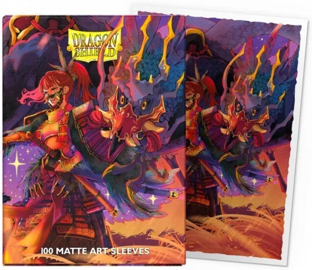 Image for Dragon Shield Japanese Matte Sleeves - The Fallen (100-Pack) - Card Sleeves