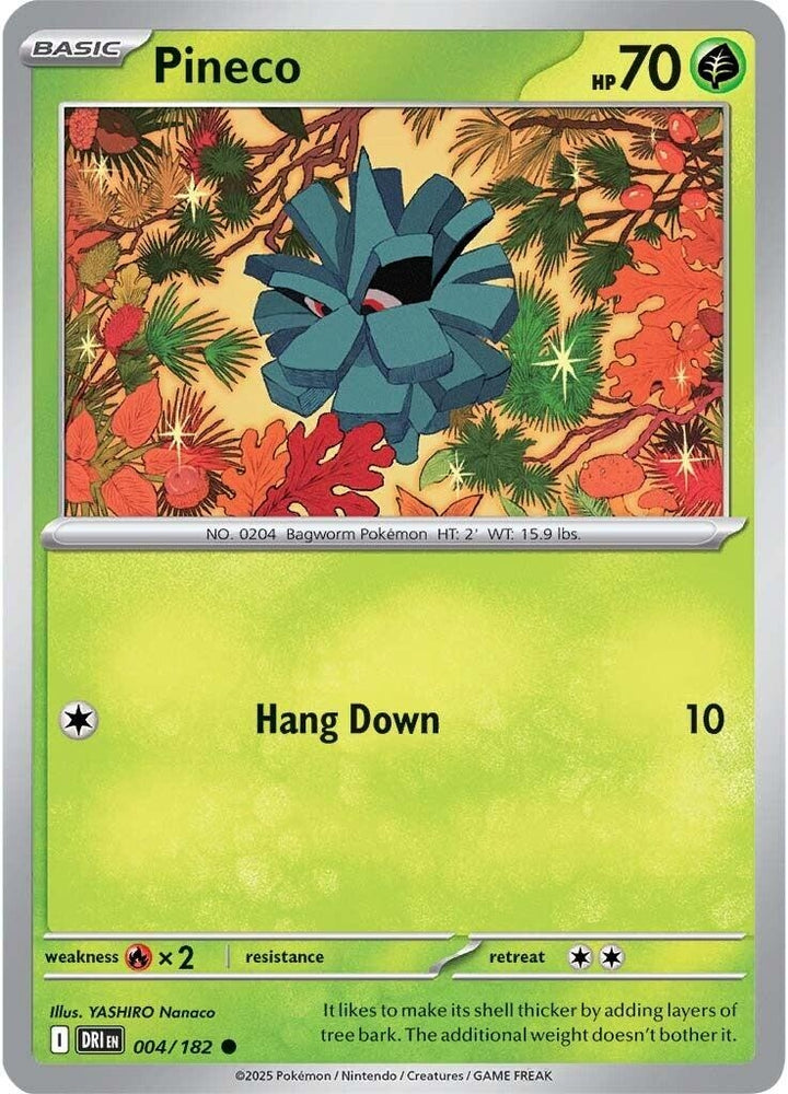 Image for Pineco (004/182) (DRI) - Pokemon