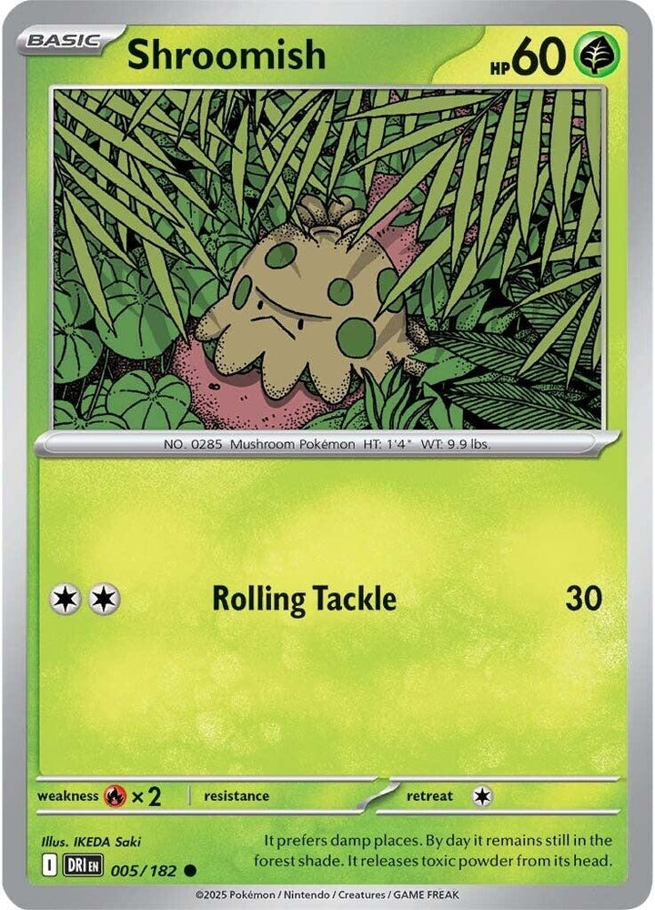 Image for Shroomish (005/182) (DRI) - Pokemon
