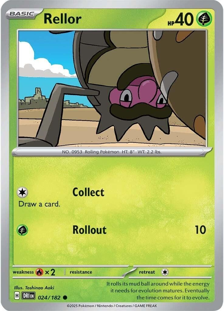 Image for Rellor (024/182) (DRI) - Pokemon