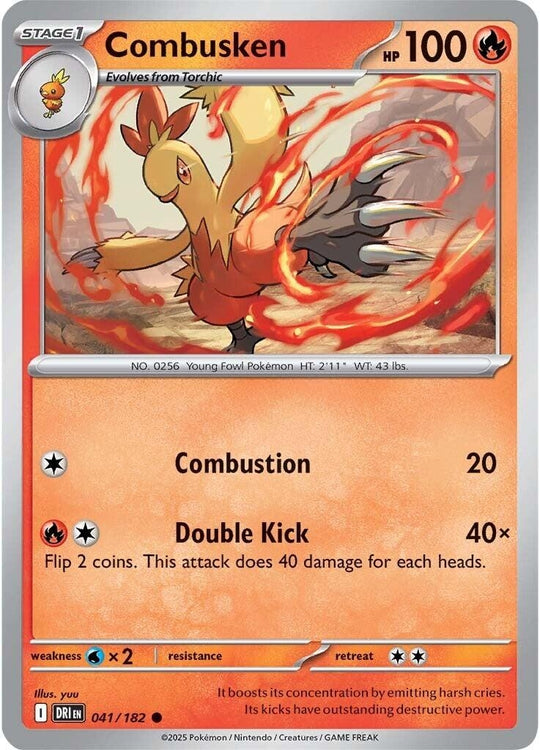Image for Combusken (041/182) (DRI) - Pokemon