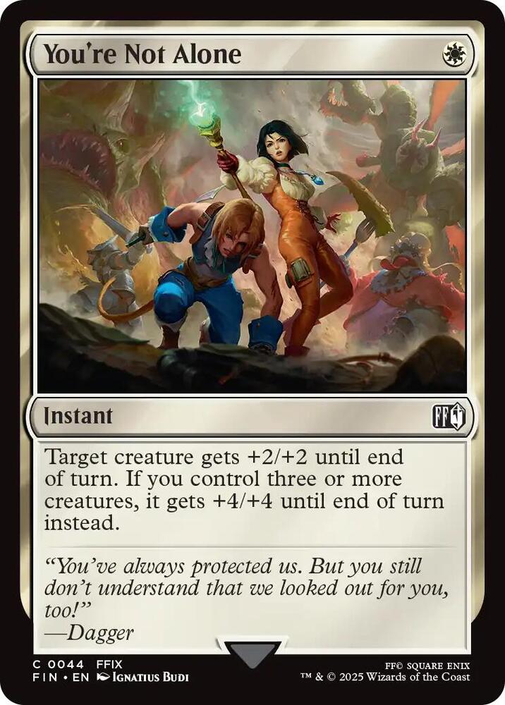 Image for You're Not Alone (44) - Magic: The Gathering