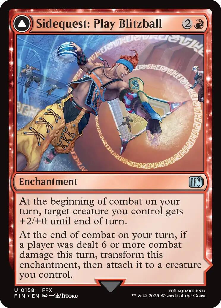 Image for Sidequest: Play Blitzball (158) - Magic: The Gathering