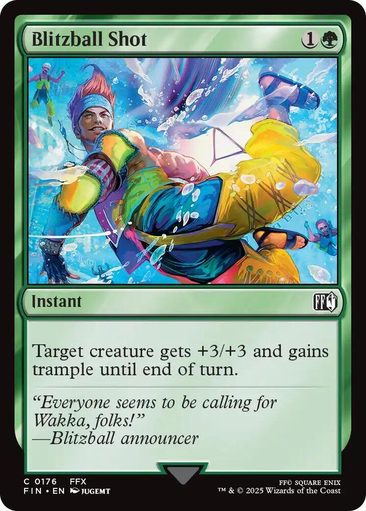 Image for Blitzball Shot (176) - Magic: The Gathering