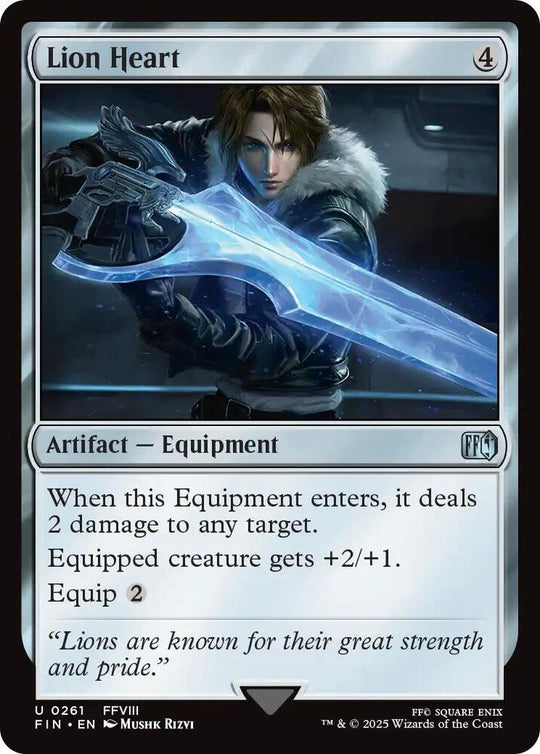 Image for Lion Heart (261) - Magic: The Gathering