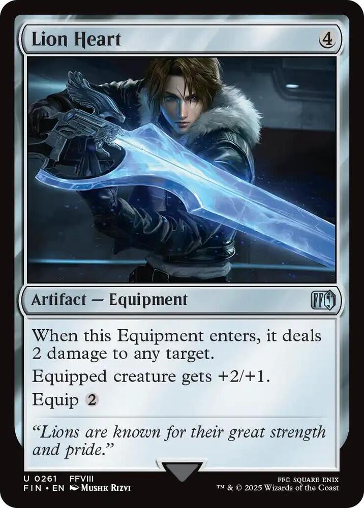 Image for Lion Heart (261) - Magic: The Gathering
