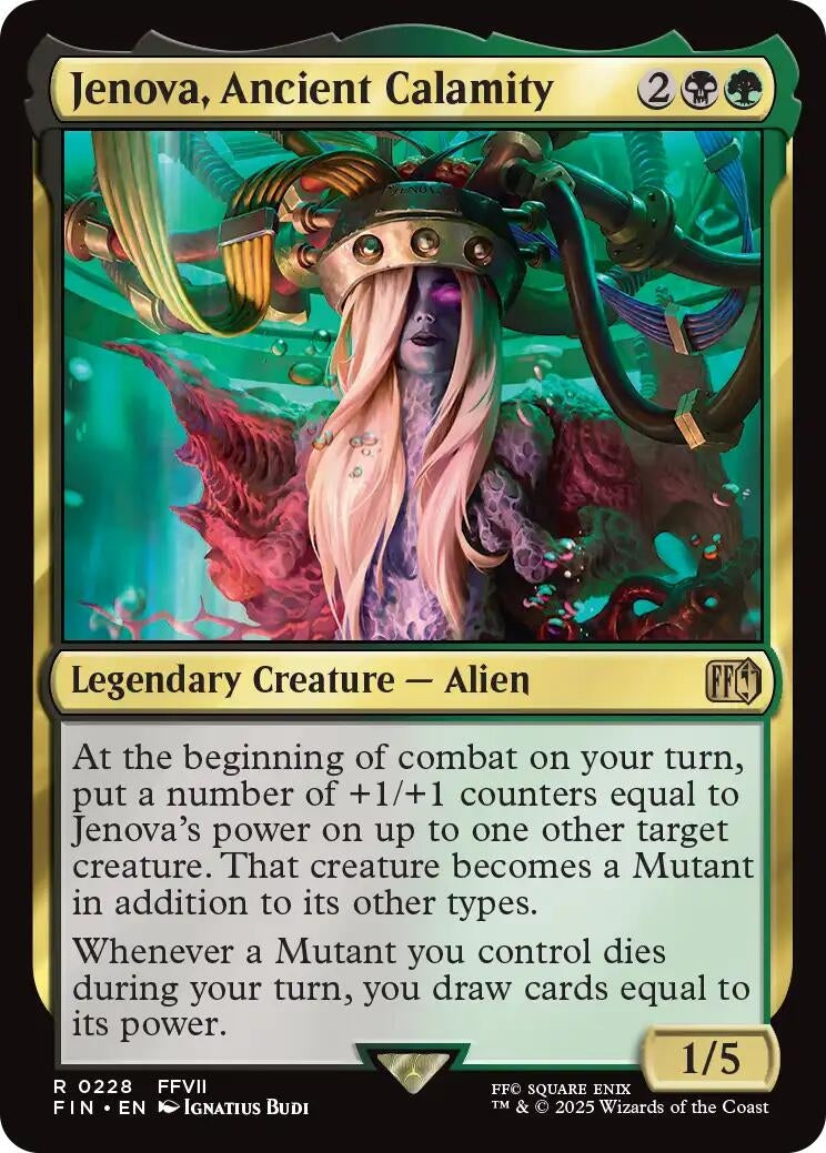 Image for Jenova, Ancient Calamity (228) - Magic: The Gathering