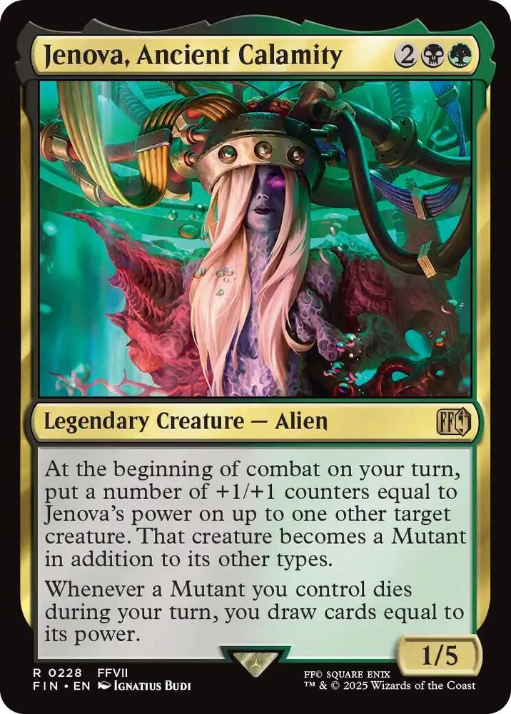 Image for Jenova, Ancient Calamity (228) - Magic: The Gathering