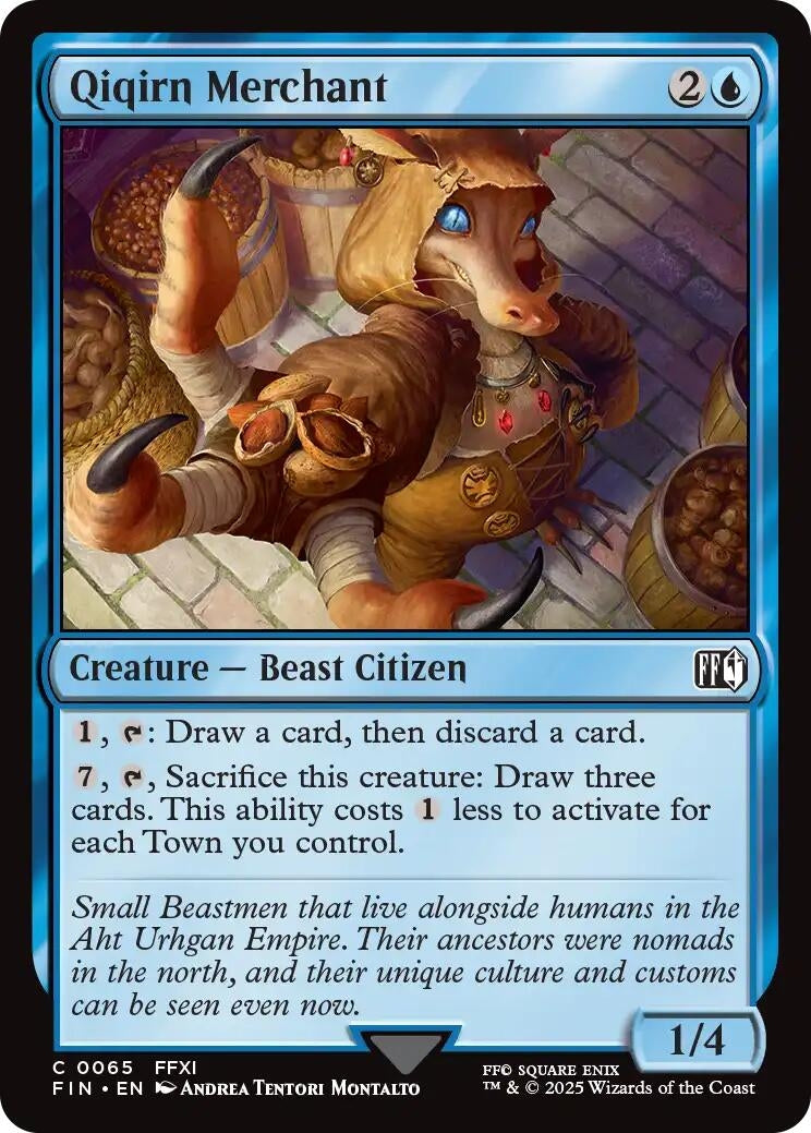 Image for Qiqirn Merchant (65) - Magic: The Gathering