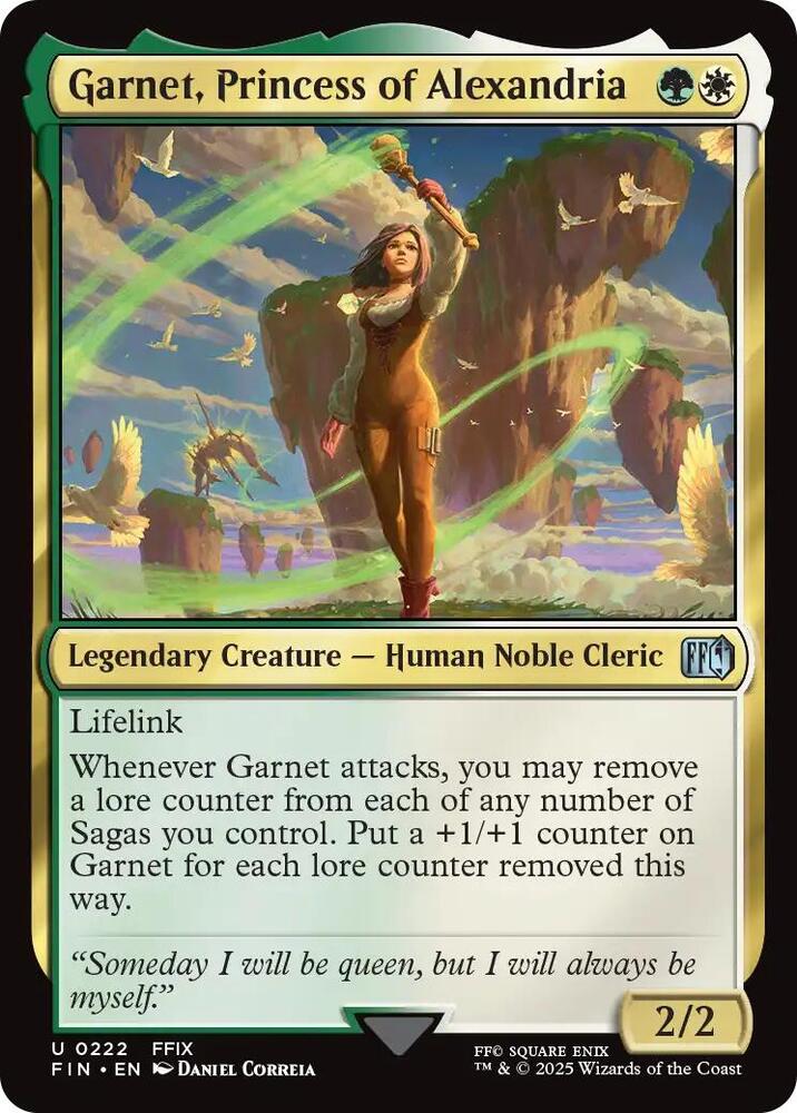 Image for Garnet, Princess of Alexandria (222) - Magic: The Gathering