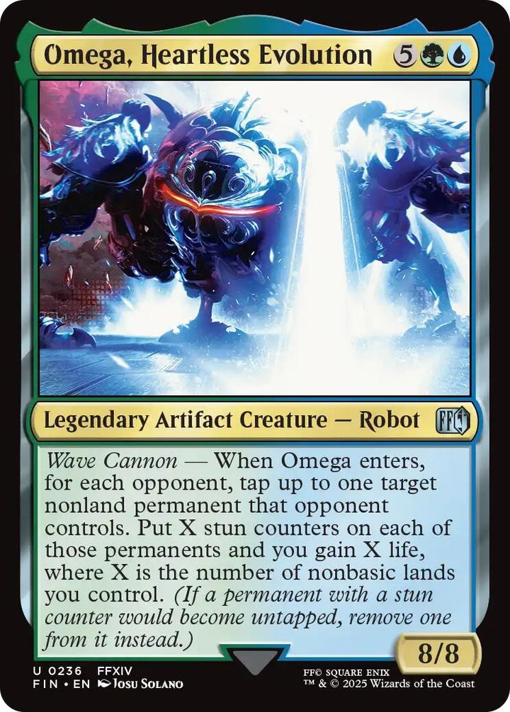 Image for Omega, Heartless Evolution (236) - Magic: The Gathering