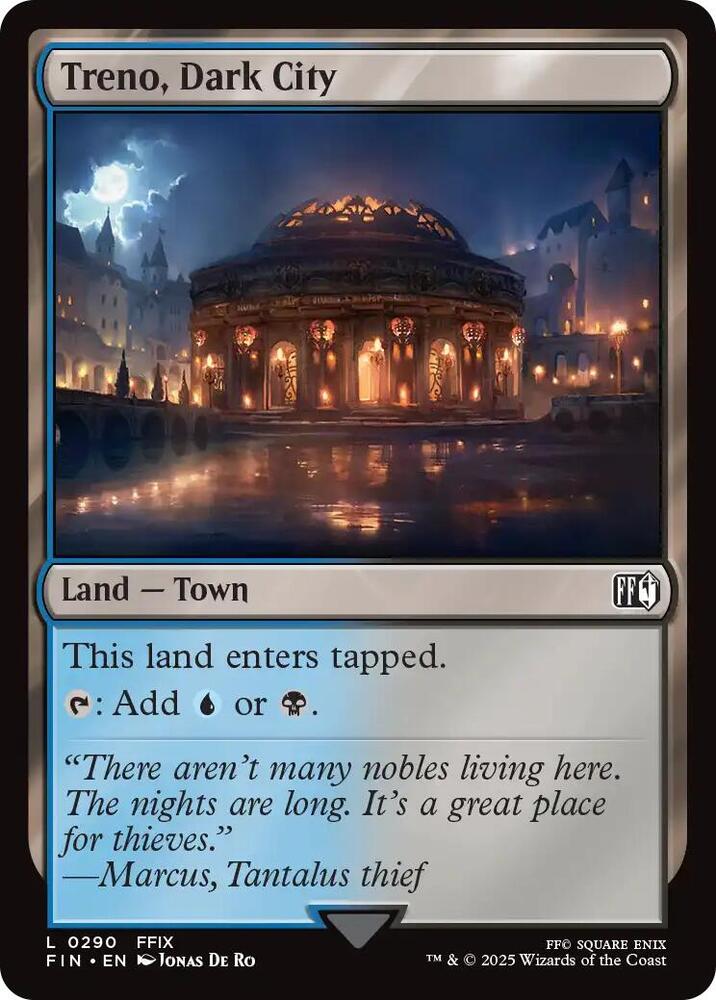 Image for Treno, Dark City (290) - Magic: The Gathering