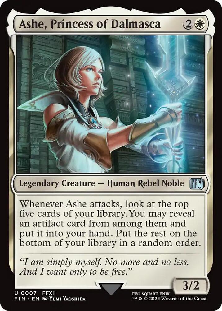 Image for Ashe, Princess of Dalmasca (7) - Magic: The Gathering