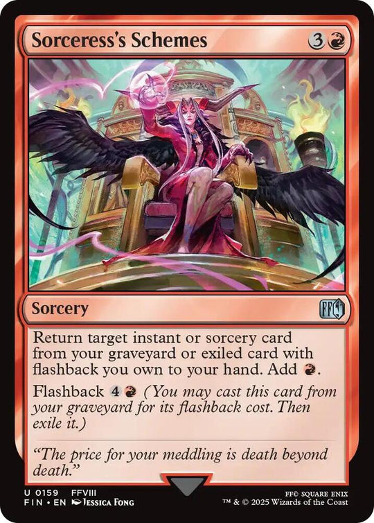 Image for Sorceress's Schemes (159) - Magic: The Gathering