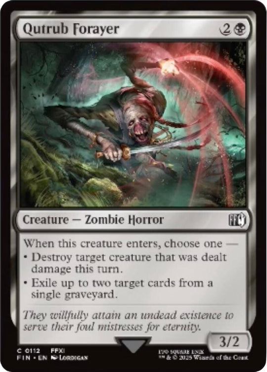 Image for Qutrub Forayer (112) - Magic: The Gathering