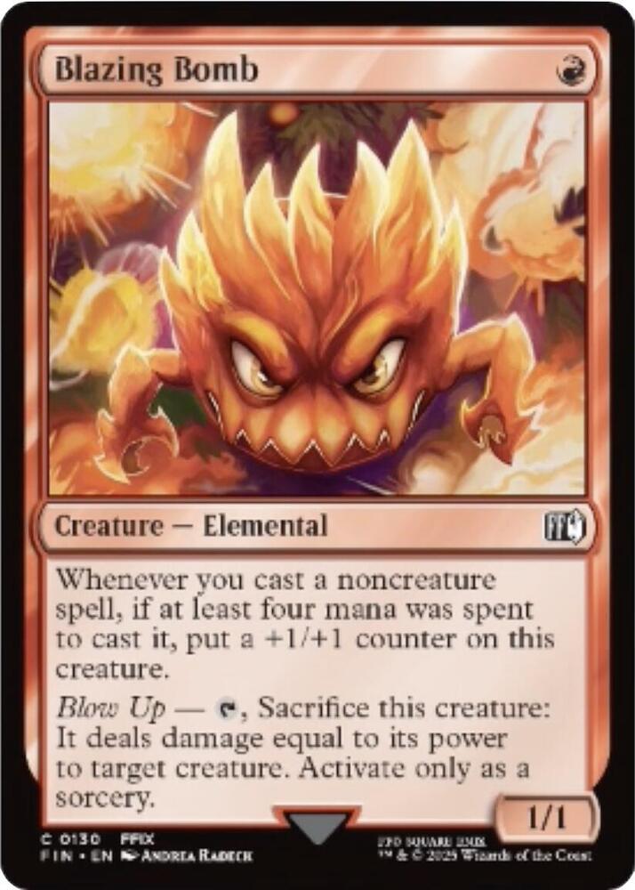 Image for Blazing Bomb (130) - Magic: The Gathering