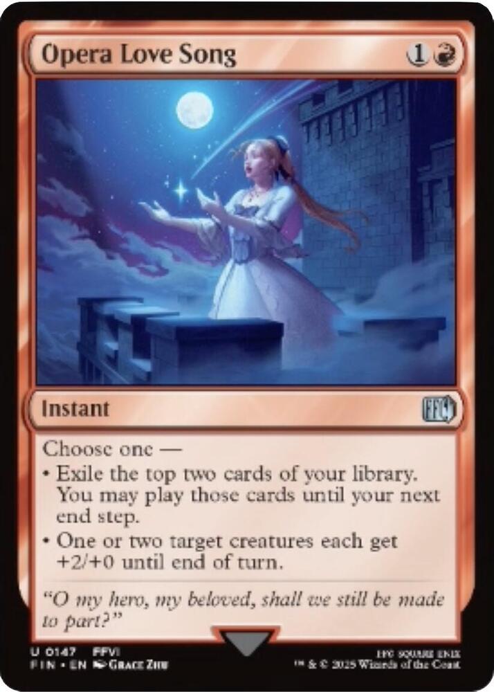 Image for Opera Love Song (147) - Magic: The Gathering
