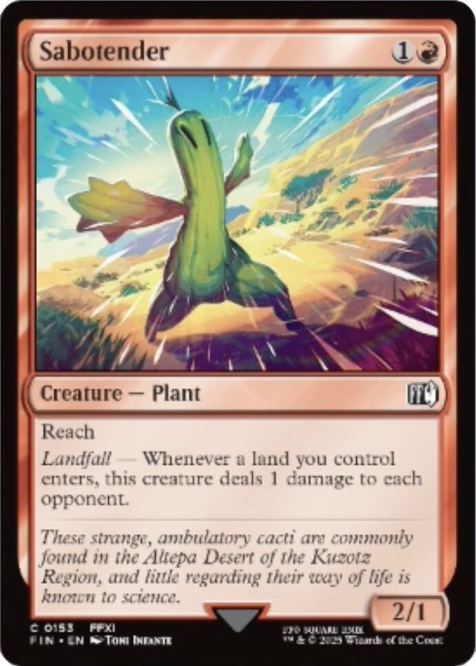 Image for Sabotender (153) - Magic: The Gathering