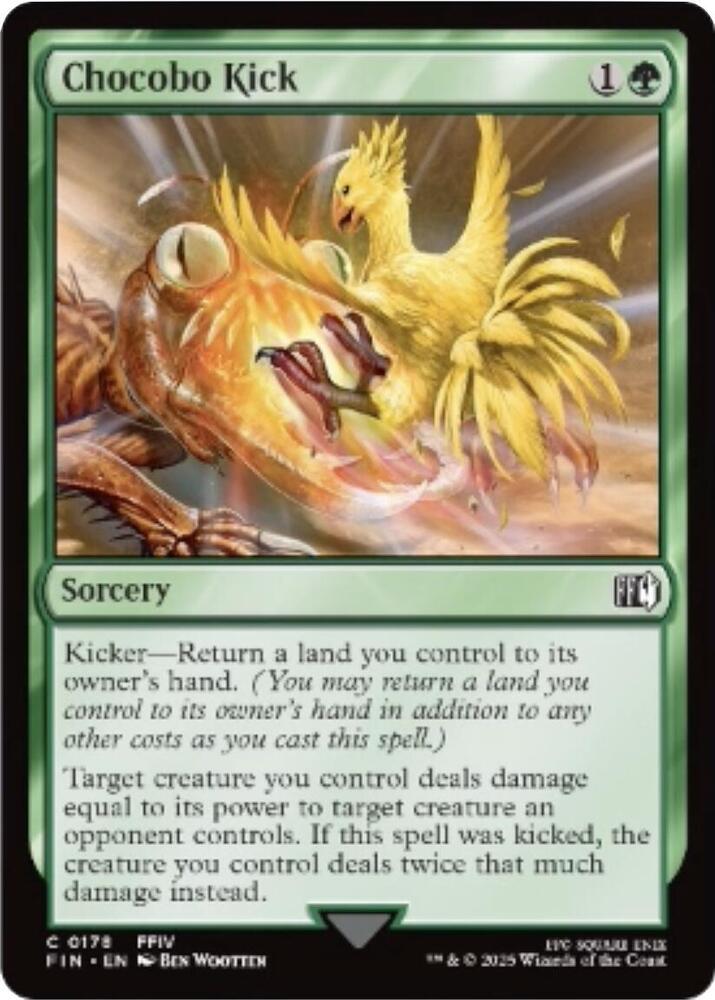Image for Chocobo Kick (178) - Magic: The Gathering