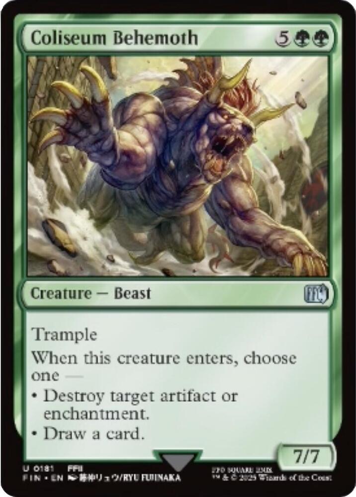 Image for Coliseum Behemoth (181) - Magic: The Gathering