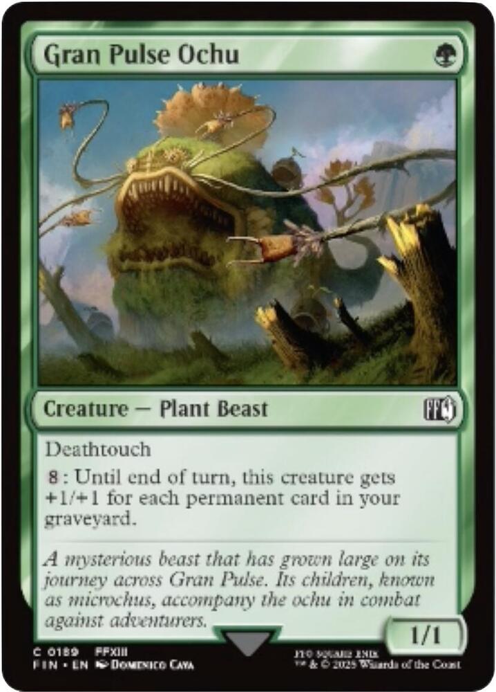 Image for Gran Pulse Ochu (189) - Magic: The Gathering