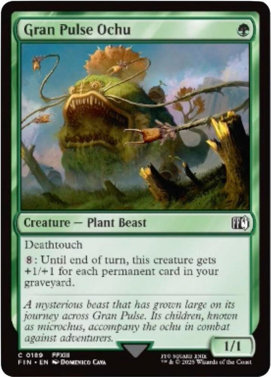 Image for Gran Pulse Ochu (189) - Magic: The Gathering