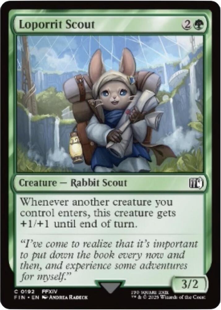 Image for Loporrit Scout (192) - Magic: The Gathering