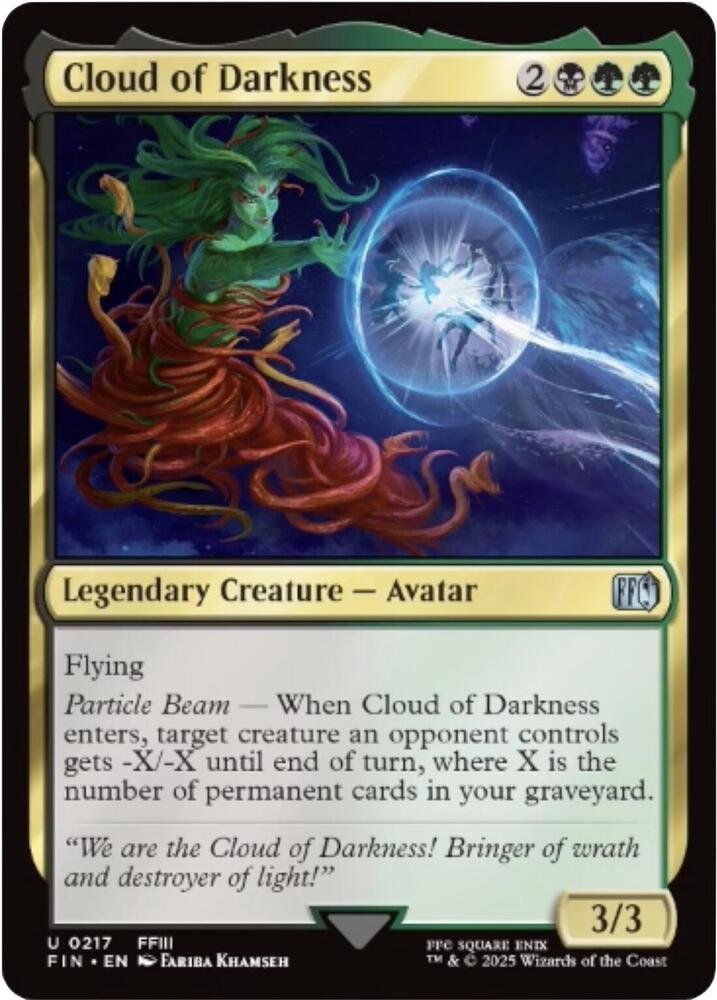 Image for Cloud of Darkness (217) - Magic: The Gathering