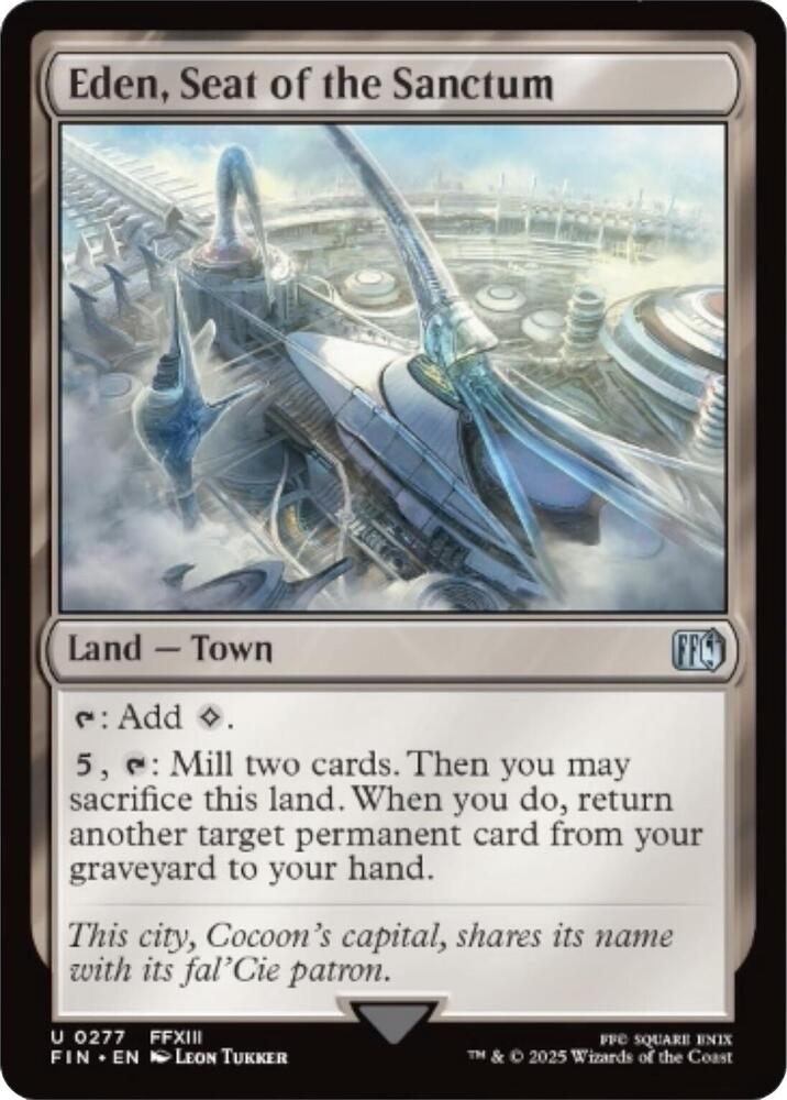 Image for Eden, Seat of the Sanctum (277) - Magic: The Gathering